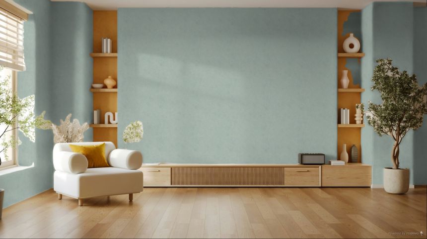 Vliesová tapeta na zeď, šedo-zelená, štuk, beton, 34632, Terra, Marburg