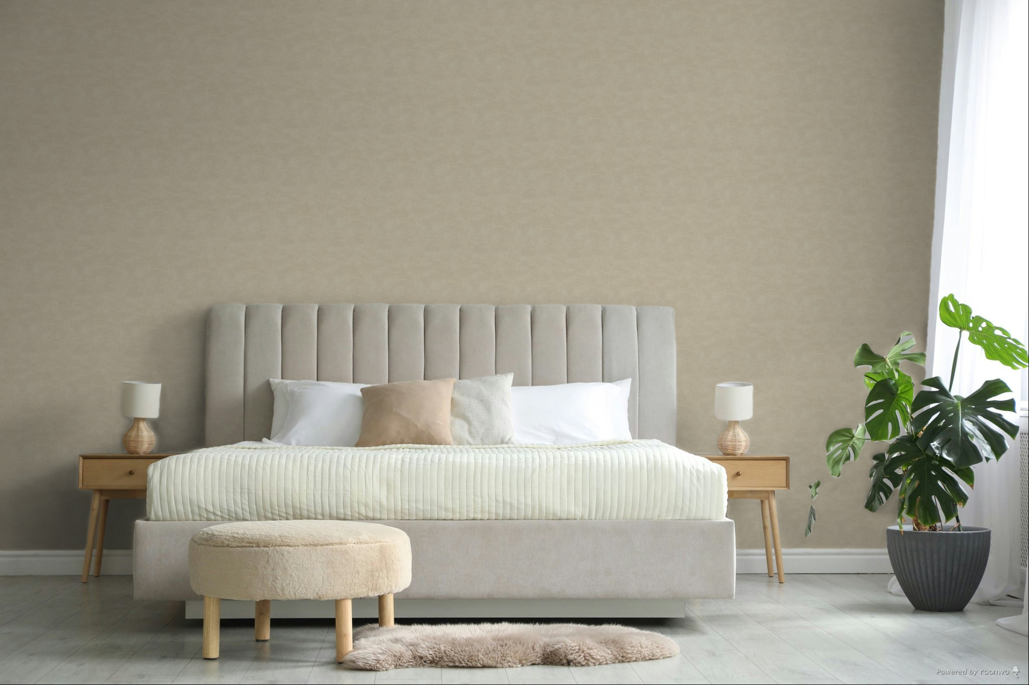 Vliesová tapeta na zeď, hnědo-béžová, beton, štuk, 34637, Terra, Marburg