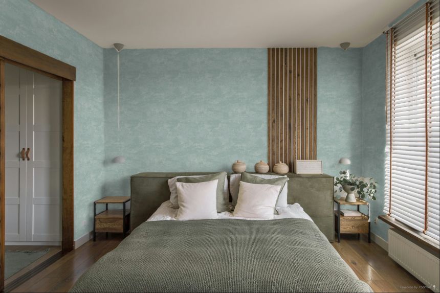 Vliesová tapeta na zeď, zelená, beton, štuk, 34639, Terra, Marburg