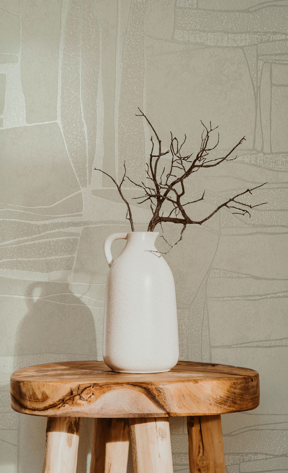 Vliesová tapeta na zeď, krémovo-béžová, kámen, 34646, Terra, Marburg