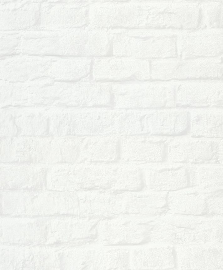 Vliesová tapeta na zeď, bílo-šedá, cihly, cihlová zeď, 34165, Loft Superior, Marburg