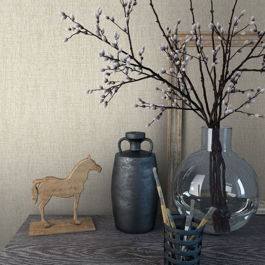 Vliesová tapeta na zeď, šedo-béžová, textura, 59338, Loft Superior, Marburg