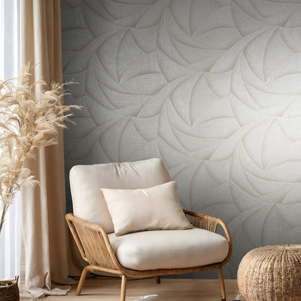 Vliesová tapeta na zeď, krémová, grafické linie, 35502, Ritus, Marburg