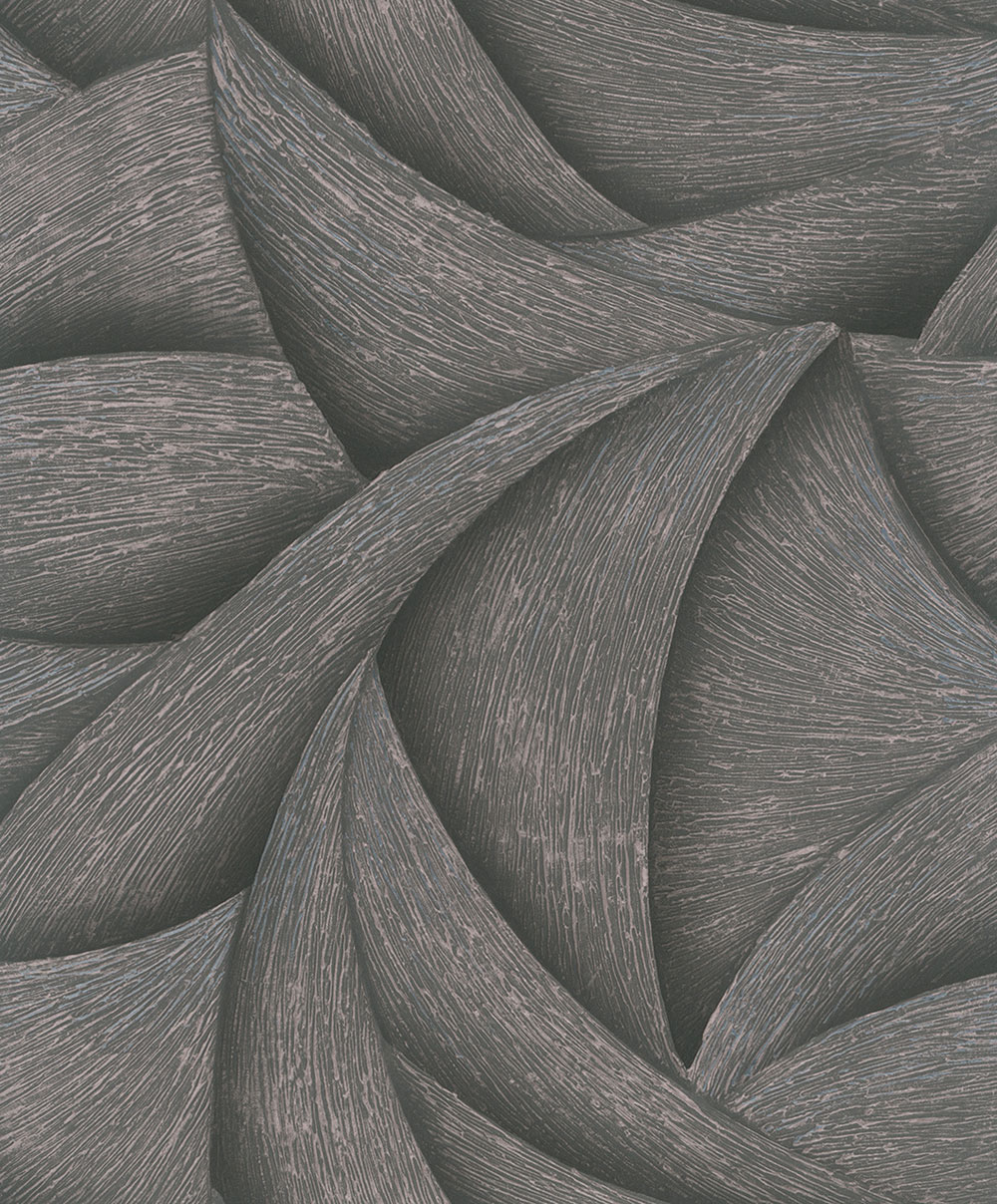 Vliesová tapeta na zeď, černo-bronzová, grafické linie, 35505, Ritus, Marburg