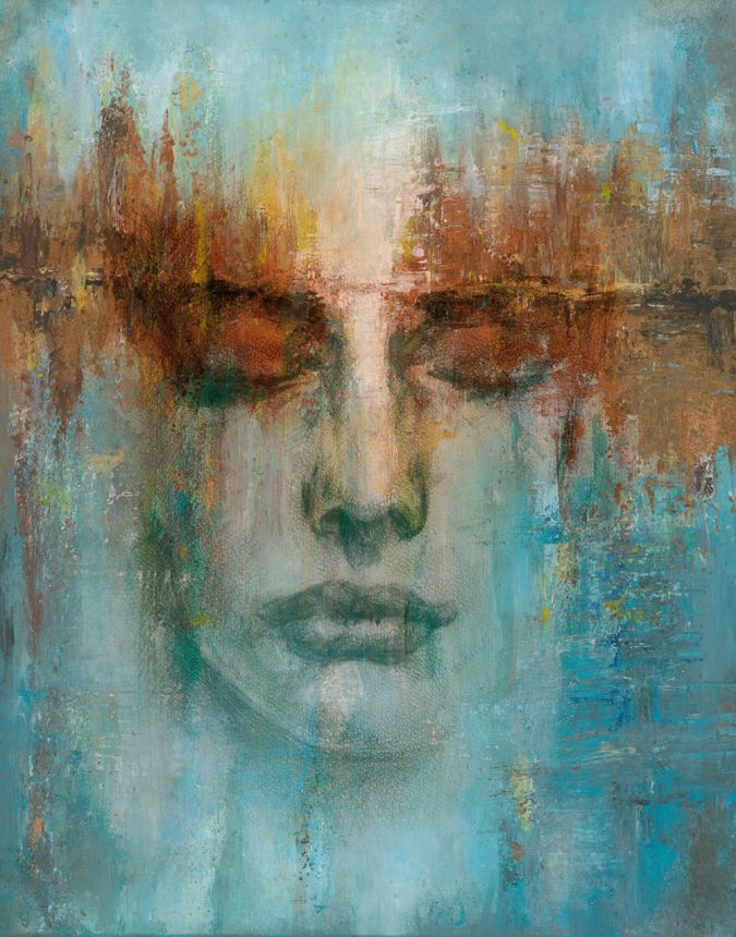 Vliesová fototapeta na zeď, tvář, 35498, Ritus, Marburg