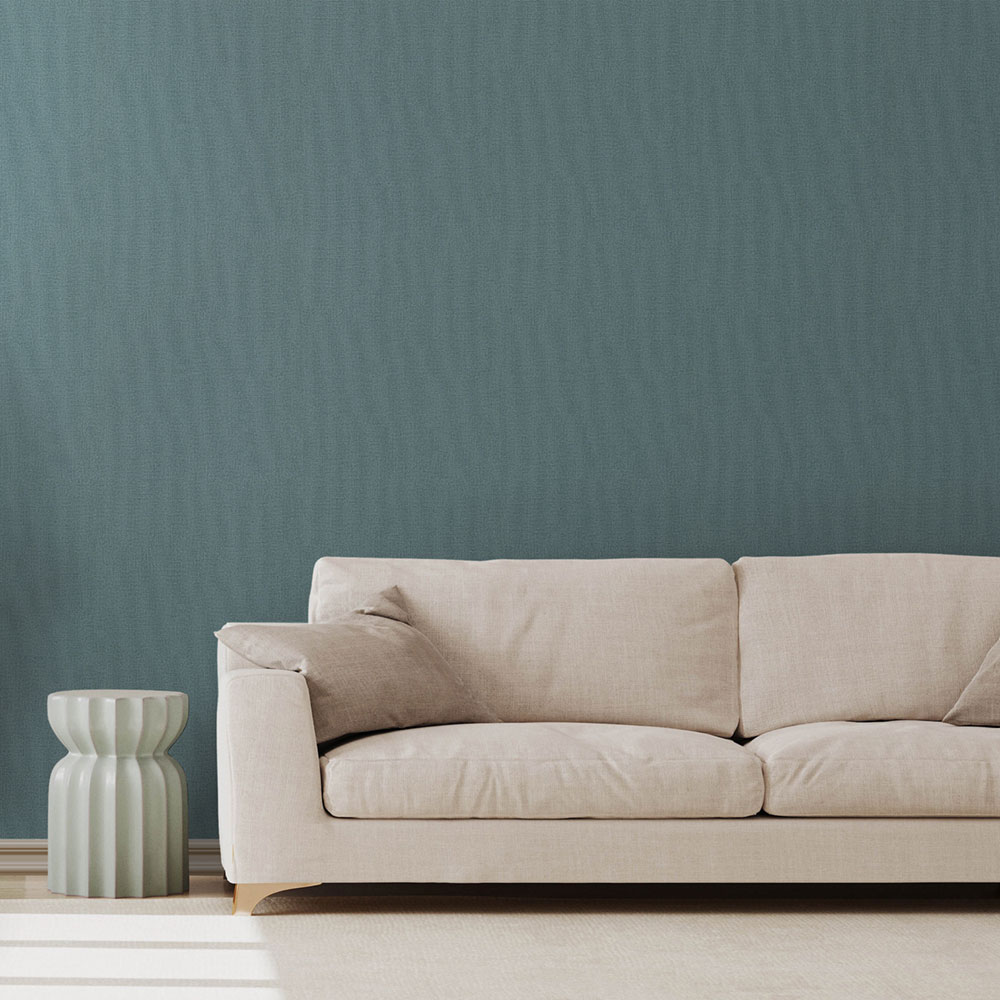 Vliesová tapeta na zeď, modrá, látková textura, 345243, Kumano, Marburg