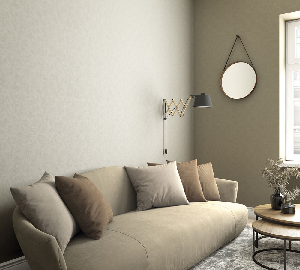 Vliesová tapeta na zeď, béžová, látková textura, 32418, Shades, Marburg