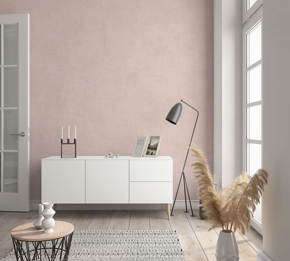 Vliesová tapeta na zeď, růžová, látková textura, 32434, Shades, Marburg