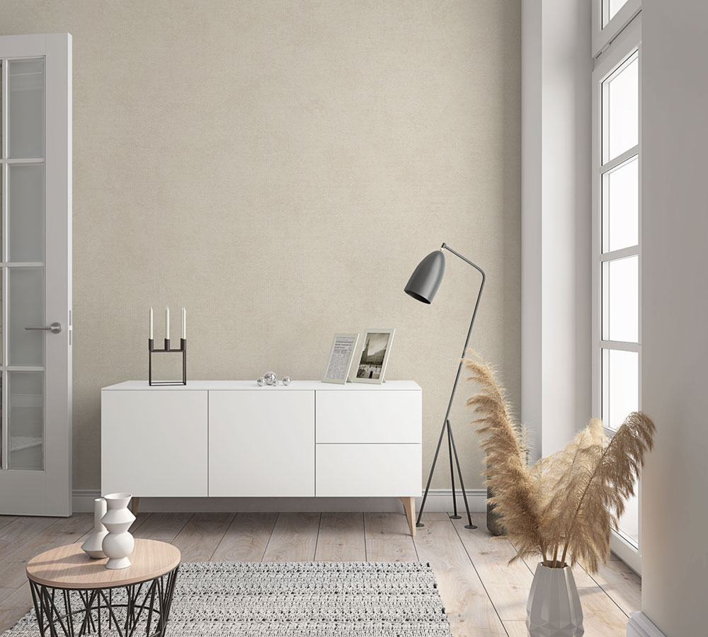 Vliesová tapeta na zeď, béžová, látková textura, 32440, Shades, Marburg