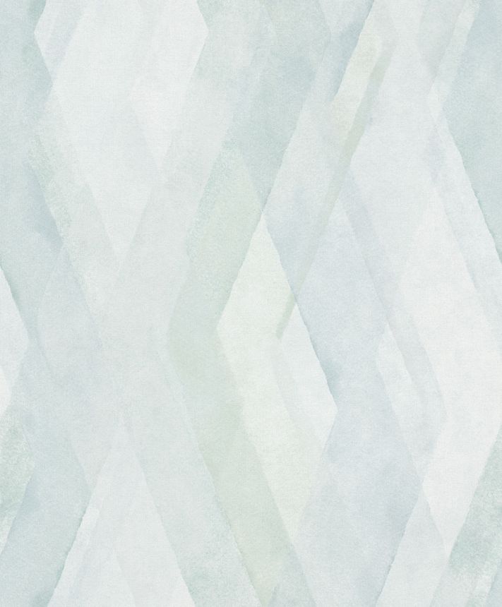 Geometrická vliesová tapeta na zeď, zeleno-modrá, 32450, Shades, Marburg