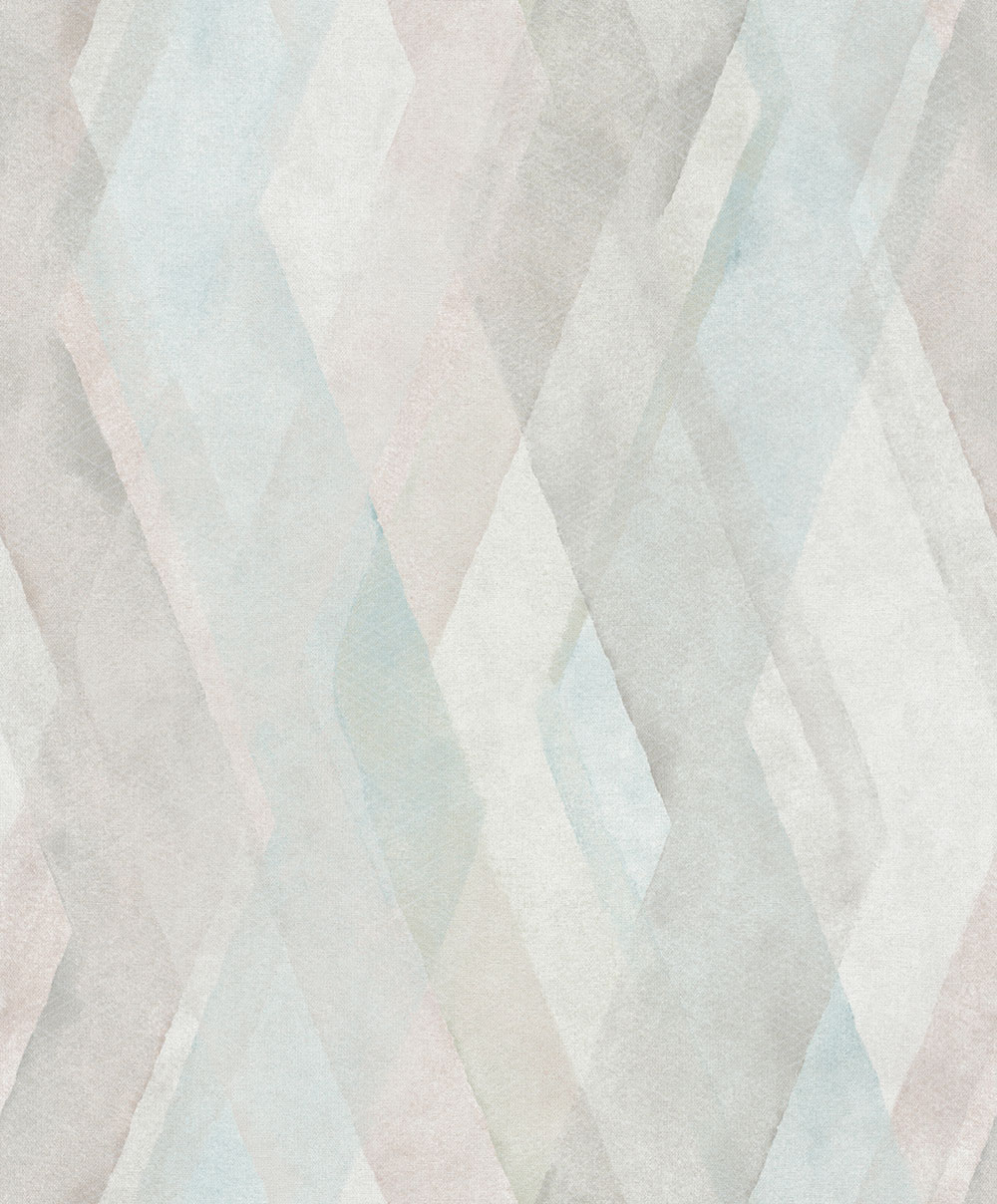 Geometrická vliesová tapeta na zeď, béžovo-růžovo-tyrkysová, 32451, Shades, Marburg