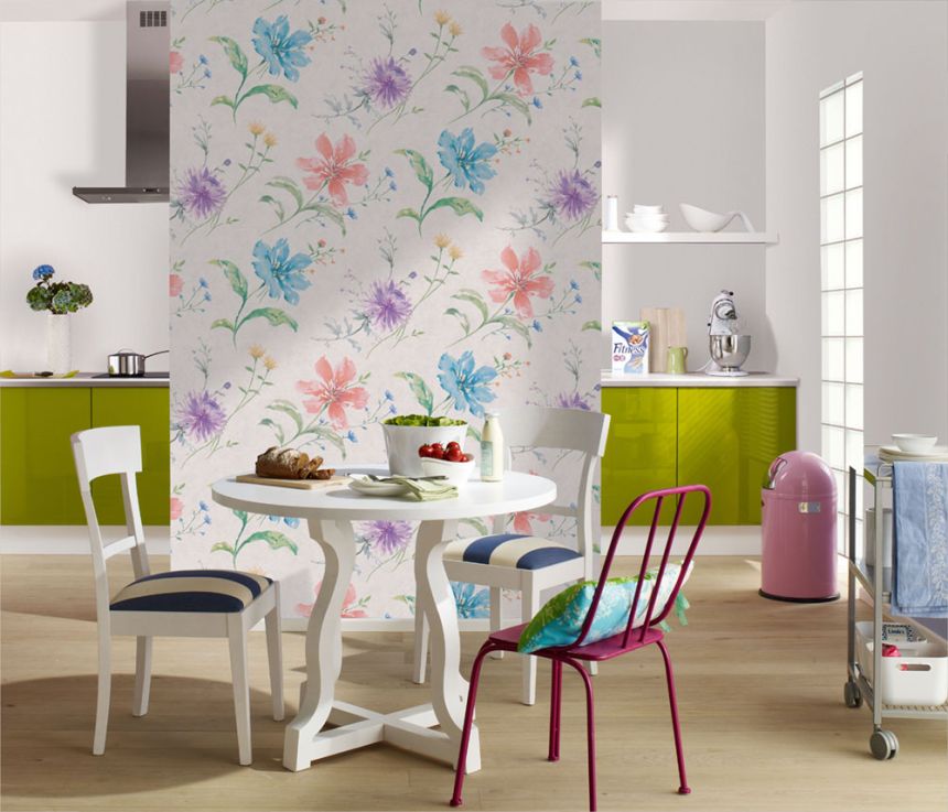 Vliesová tapeta na zeď, květiny, 32455, Shades, Marburg