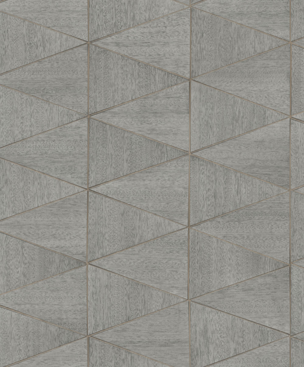 Geometrická vliesová tapeta na zeď, šedá, šedo-béžová, dřevo, 33355, Travertino, Marburg