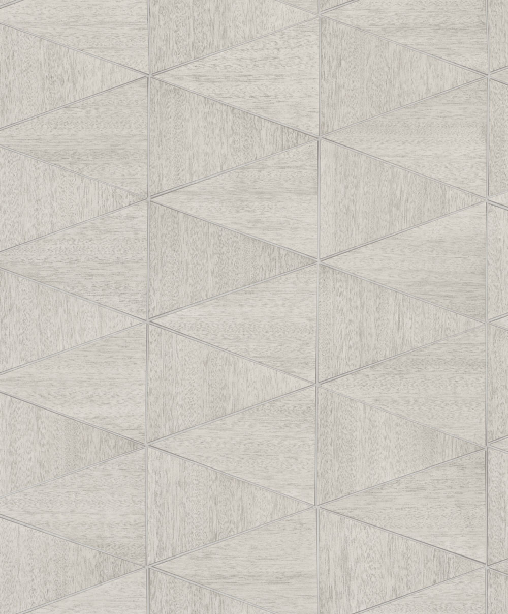 Geometrická vliesová tapeta na zeď, šedo-béžová, dřevo, 33357, Travertino, Marburg
