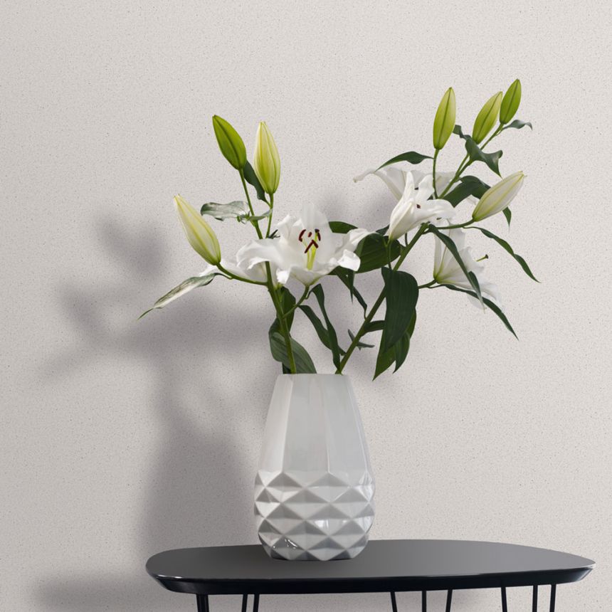 Vliesová tapeta na zeď, bílo-šedá, kámen, 33364, Travertino, Marburg