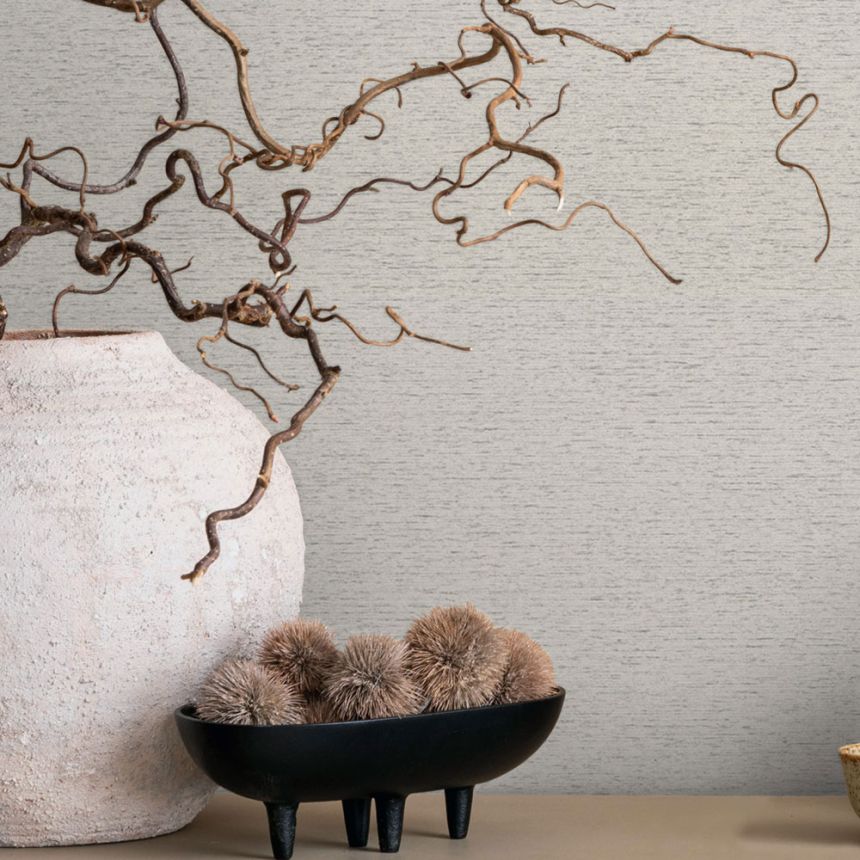 Vliesová tapeta na zeď, šedo-béžová, textura, 33369, Travertino, Marburg