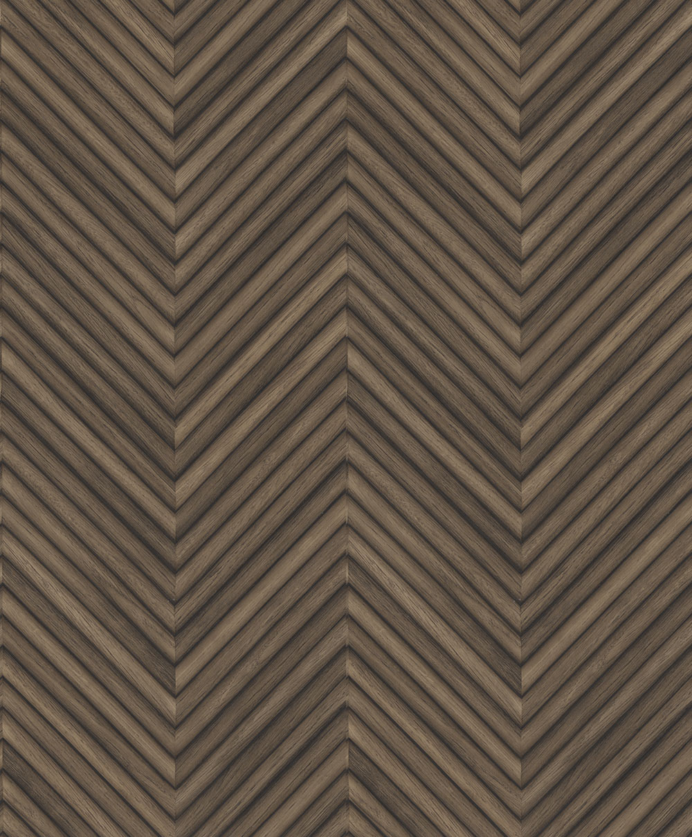 Vliesová tapeta na zeď, hnědá, imitace dřeva, dřevěného obkladu, 33378, Travertino, Marburg