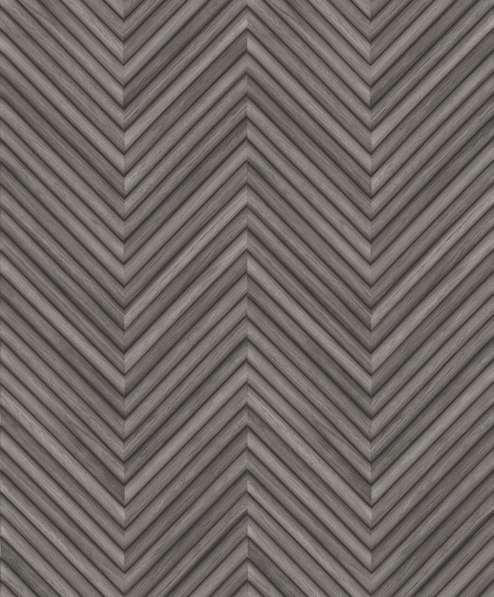 Vliesová tapeta na zeď, šedá, imitace dřeva, dřevěného obkladu, 33380, Travertino, Marburg