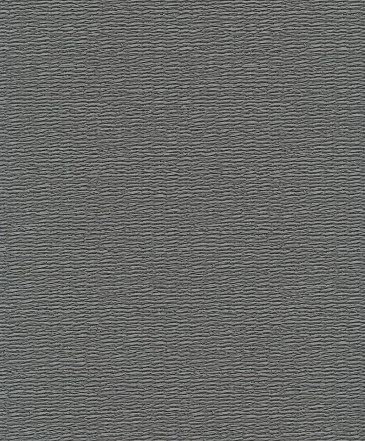 Vliesová tapeta na zeď, šedo-černá, imitace rohože, 33386, Travertino, Marburg