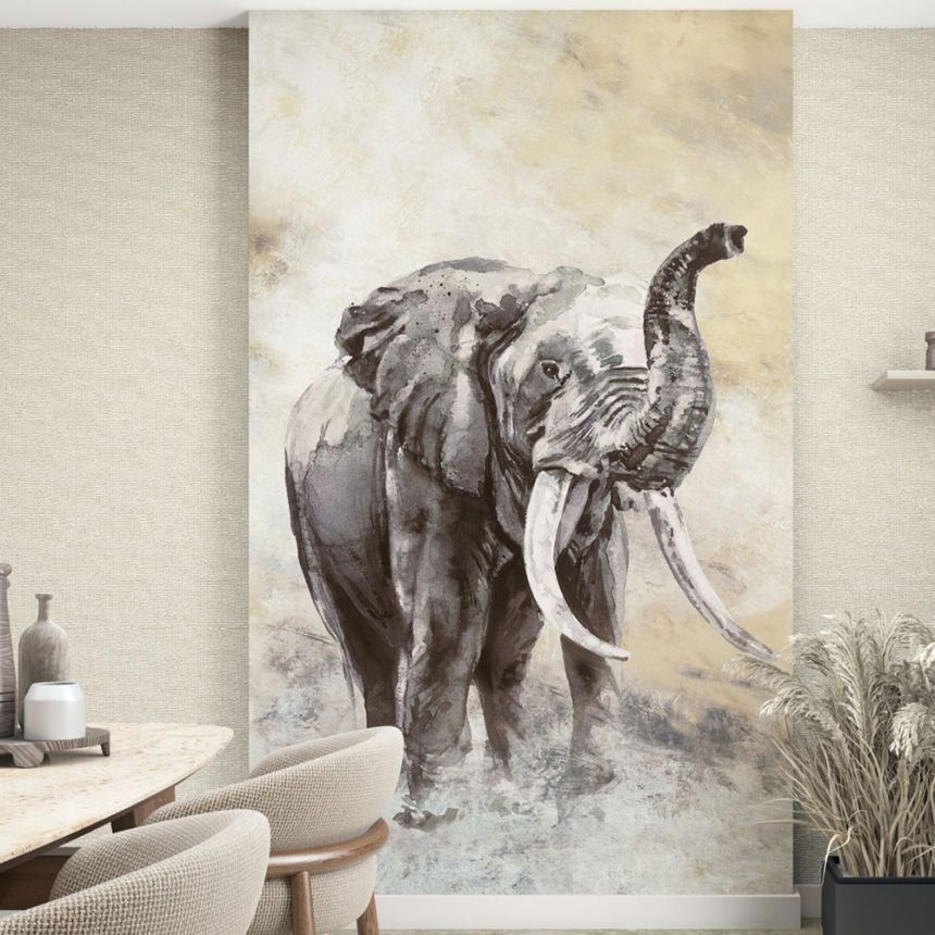 Vliesová fototapeta na zeď, slon, 33099, Travertino, Marburg