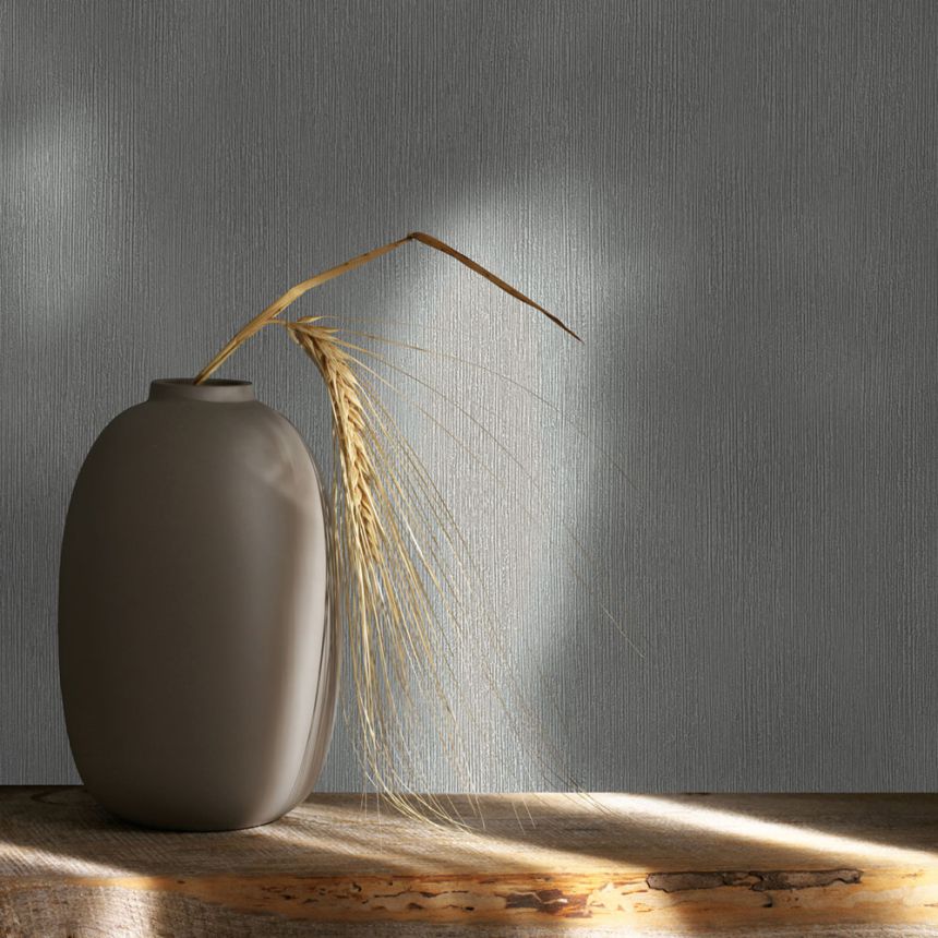 Vliesová tapeta na zeď, šedá, textura, 35357, Timber, Marburg