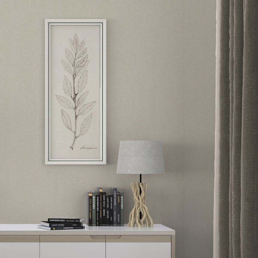 Vliesová tapeta na zeď, krémová, textura, 35359, Timber, Marburg