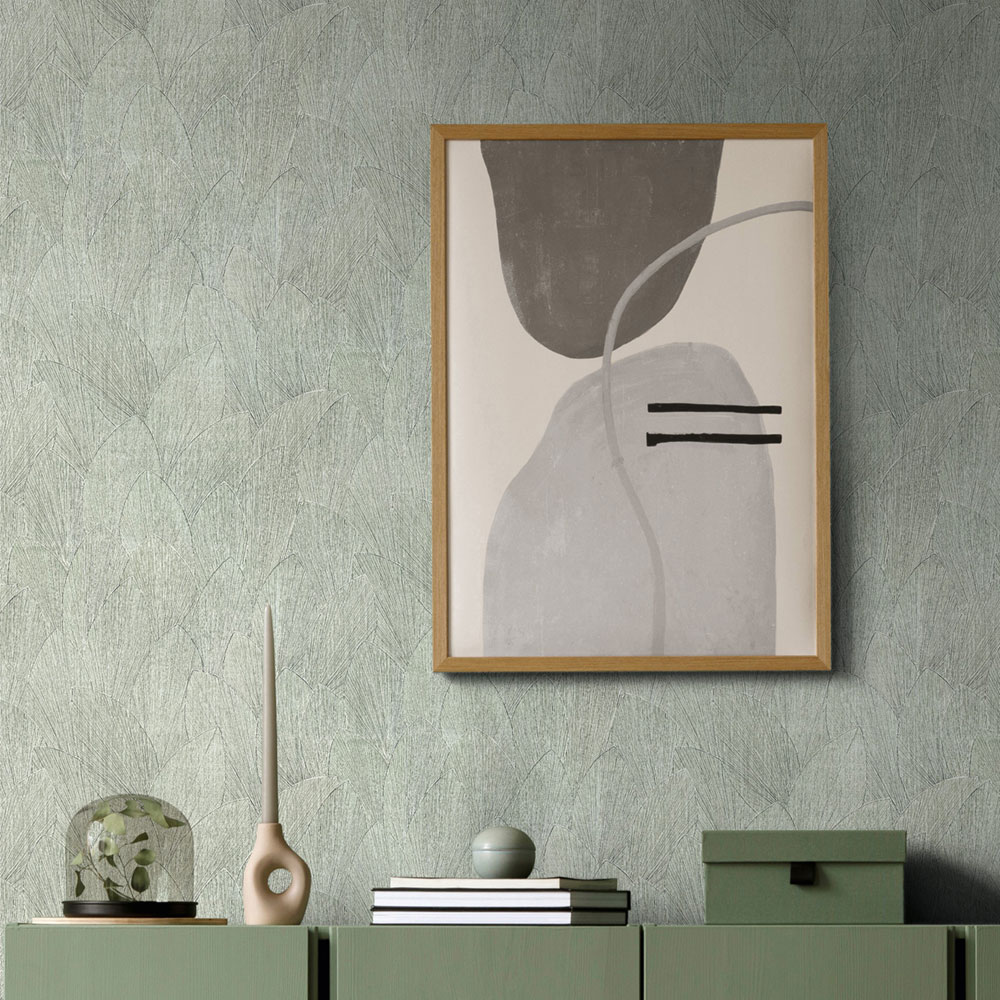 Vliesová tapeta na zeď, zelená, listy, 35377, Timber, Marburg