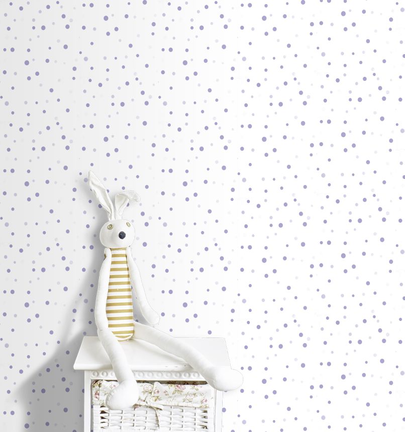 Dětská puntíkatá vliesová tapeta na zeď 137-5, Sambori, ICH Wallcoverings