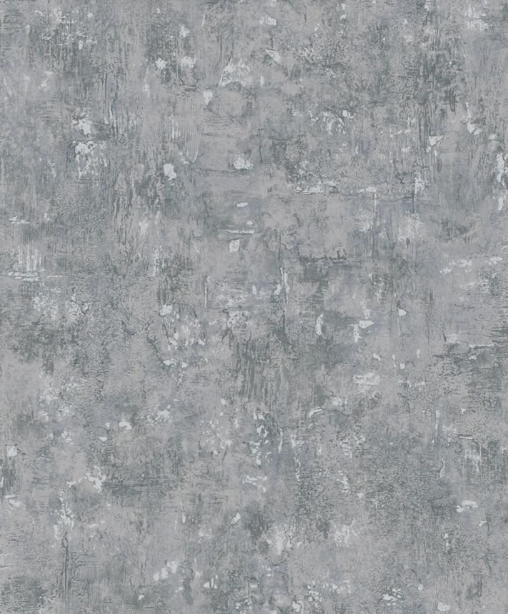 Vliesová tapeta na zeď, šedá, beton, štuk, 82372, Naomi, Novamur