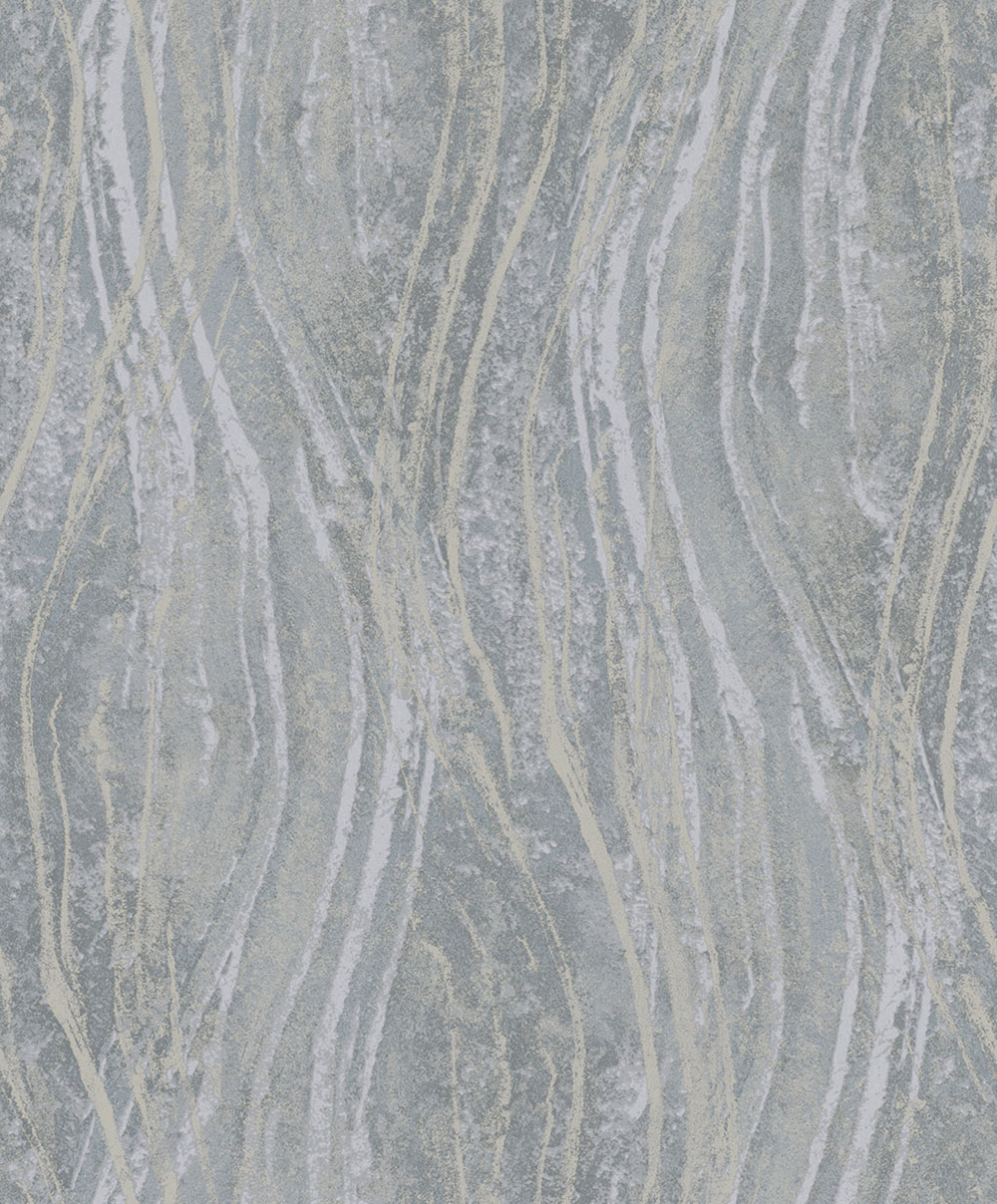 Vliesová tapeta na zeď, šedo-béžová, textura, vlny, 82494, Naomi, Novamur