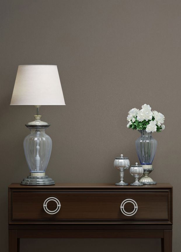 Vliesová tapeta na zeď, šedo-hnědá, 82518, Naomi, Novamur