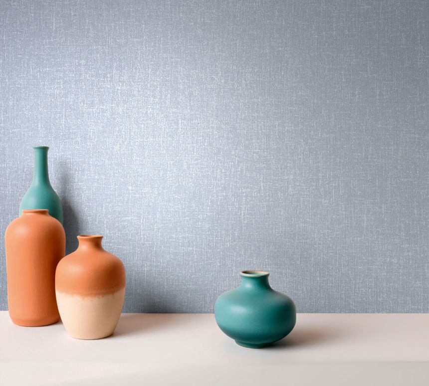 Vliesová tapeta na zeď, šedo-modrá, 82542, textura, Naomi, Novamur