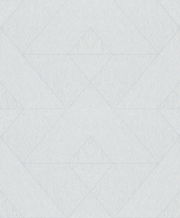 Geometrická vliesová tapeta na zeď, bílá, 82545, Naomi, Novamur