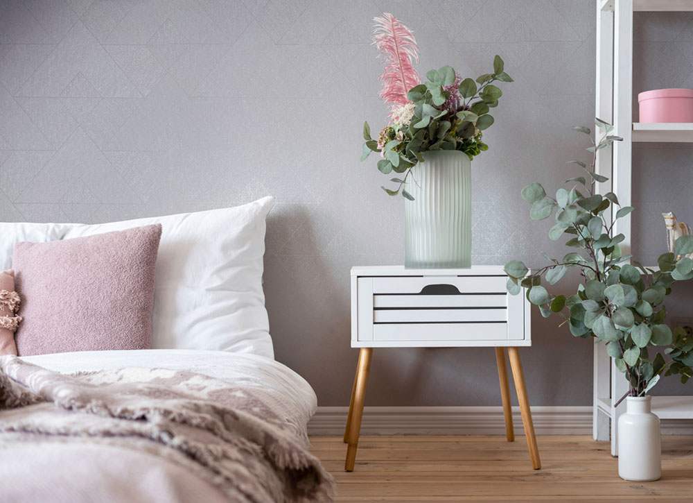 Geometrická vliesová tapeta na zeď, bílá, 82545, Naomi, Novamur