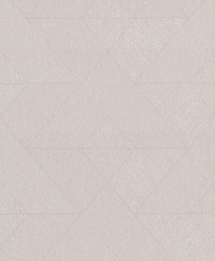 Geometrická vliesová tapeta na zeď, béžová, 82546, Naomi, Novamur