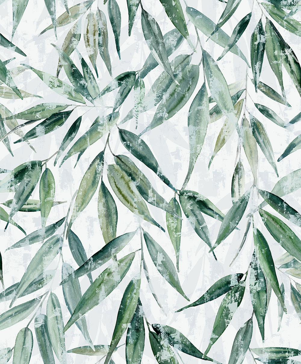 Vliesová tapeta na zeď, zelená, listy, 89039, Naomi, Novamur
