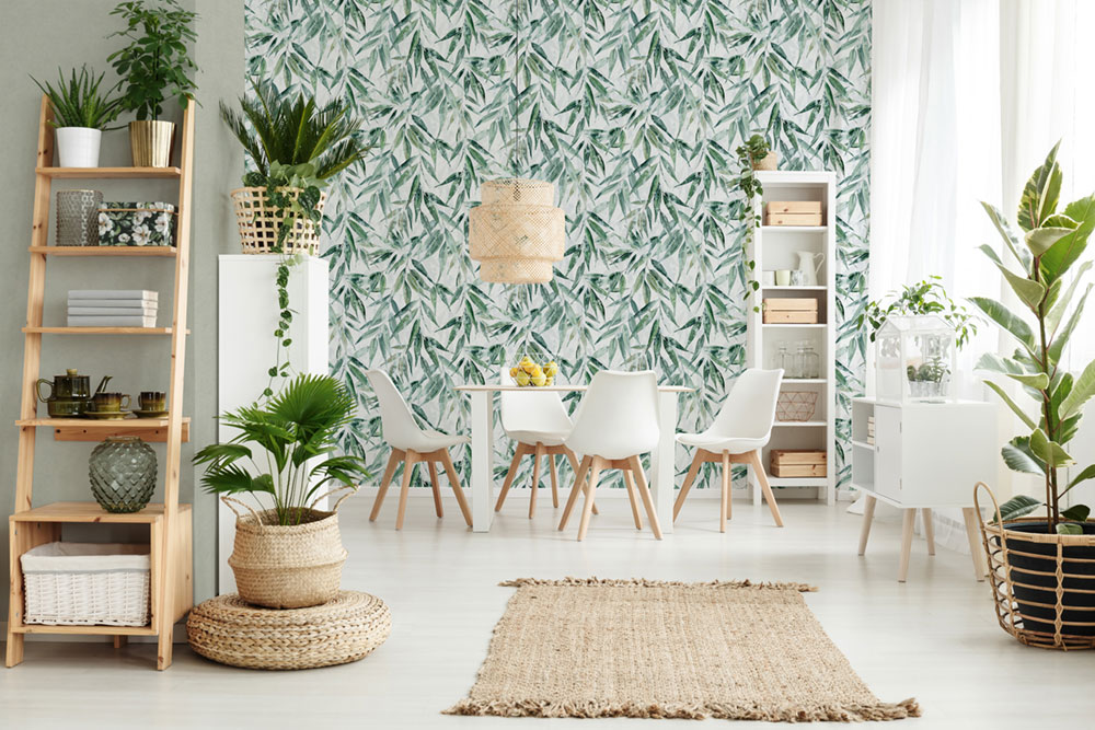 Vliesová tapeta na zeď, zelená, listy, 89039, Naomi, Novamur