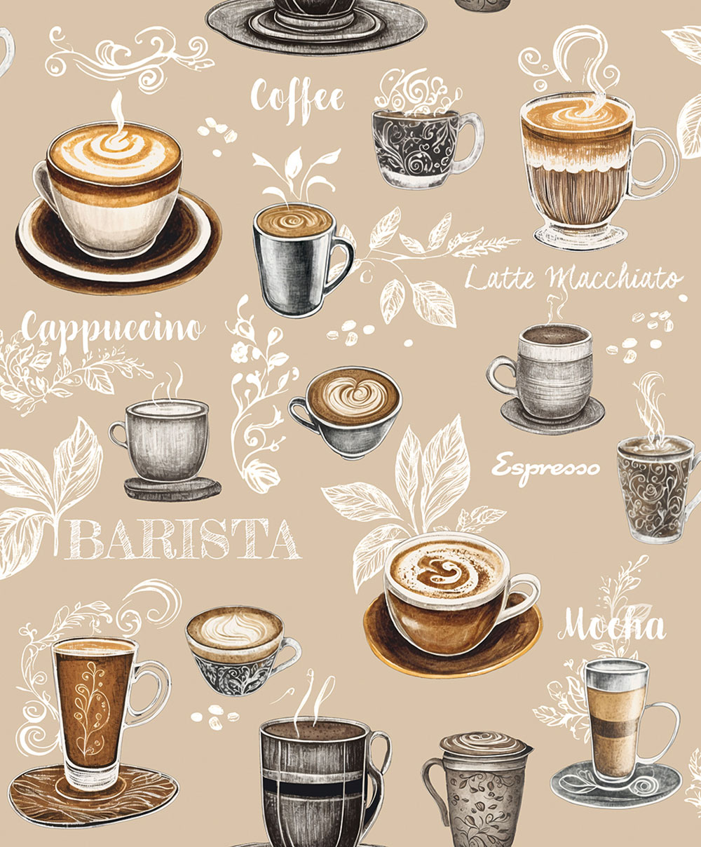 Vliesová tapeta na zeď, béžová, káva, 89043, Naomi, Novamur