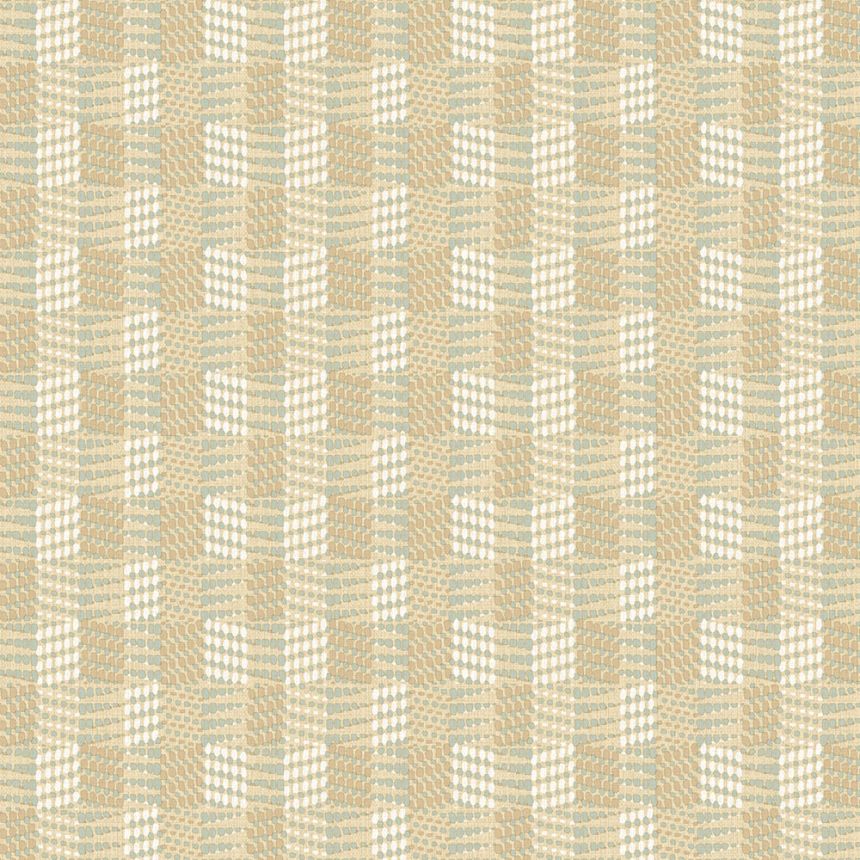 Vliesová tapeta na zeď, zeleno-béžová, látková textura, Z70705, Marrakech, Zambaiti Parati