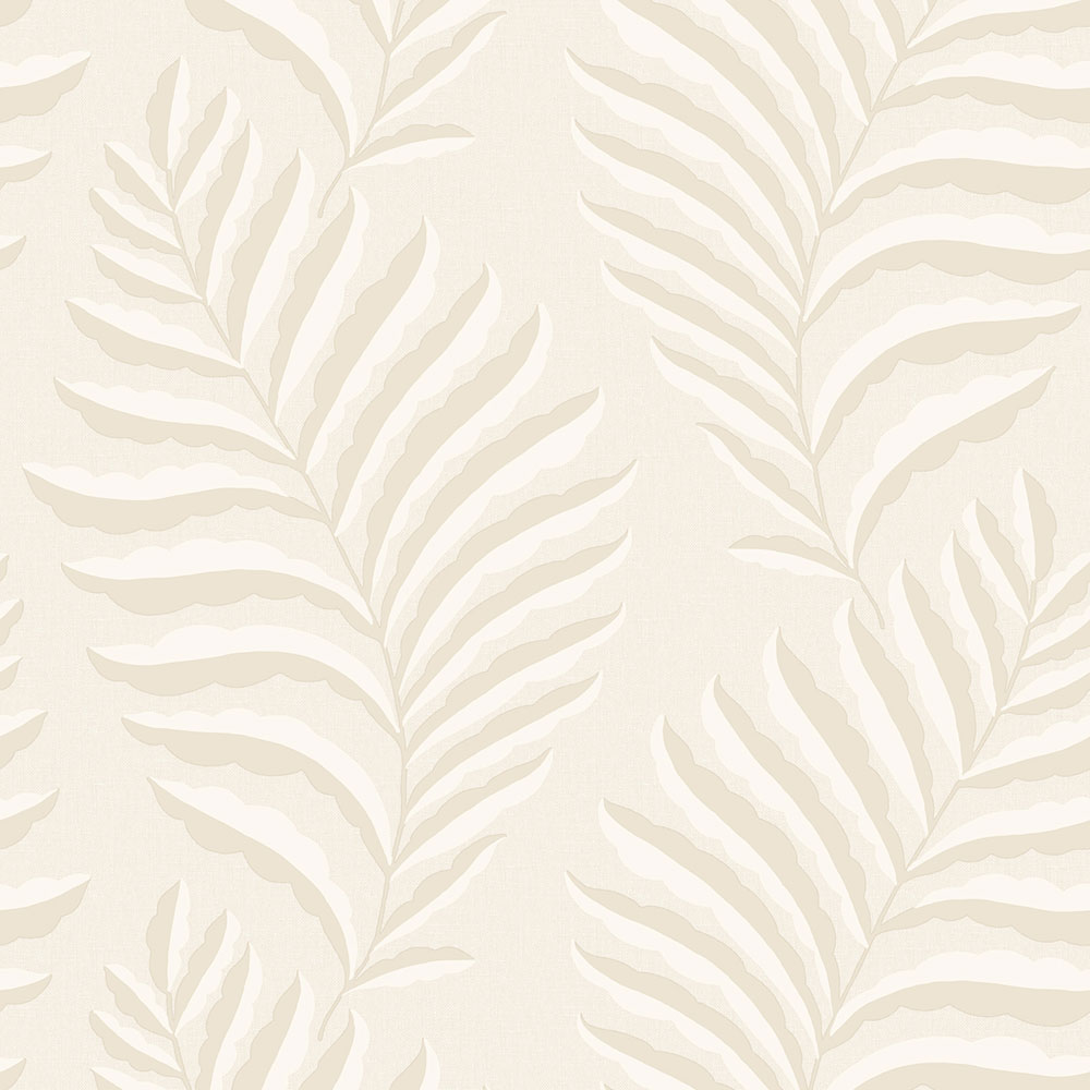 Vliesová tapeta na zeď, krémová, listy, Z70724, Marrakech, Zambaiti Parati