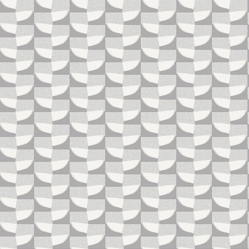 Vliesová tapeta na zeď, šedá, geometrický vzor, Z70727, Marrakech, Zambaiti Parati