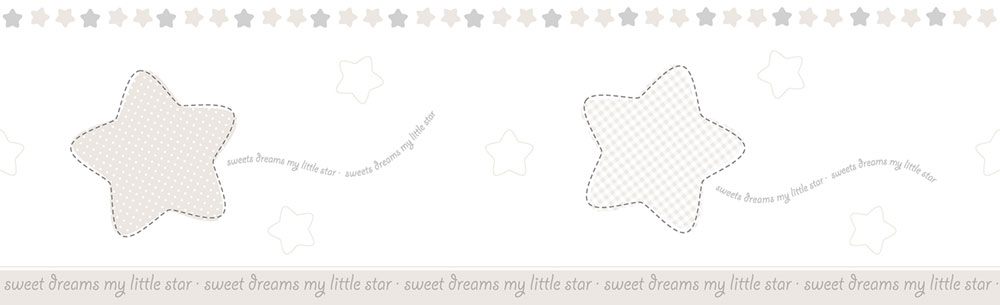 Samolepící dětská tapetová bordura 244-3, Lullaby, ICH Wallcoverings