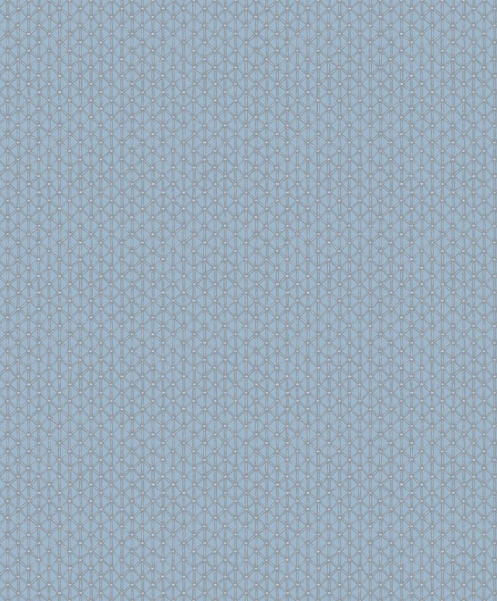 Geometrická vliesová tapeta na zeď, modrá, 351222, Magnifique, Eijffinger
