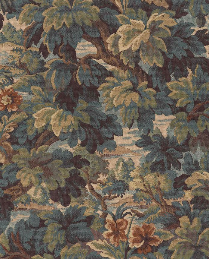 Vliesová tapeta na zeď, zeleno-hnědá, listy, stormy, 351241, Magnifique, Eijffinger