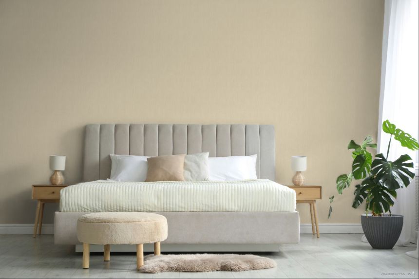 Vliesová tapeta na zeď, béžová, imitace látky, 351250, Magnifique, Eijffinger