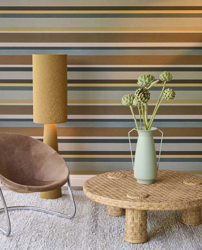 Vliesová tapeta na zeď, pruhy, imitace látky, 351261, Magnifique, Eijffinger