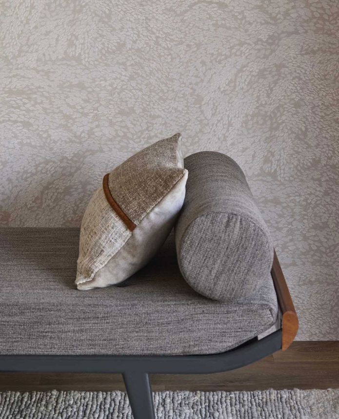 Vliesová tapeta na zeď, šedo-béžová, listy, 351270, Magnifique, Eijffinger