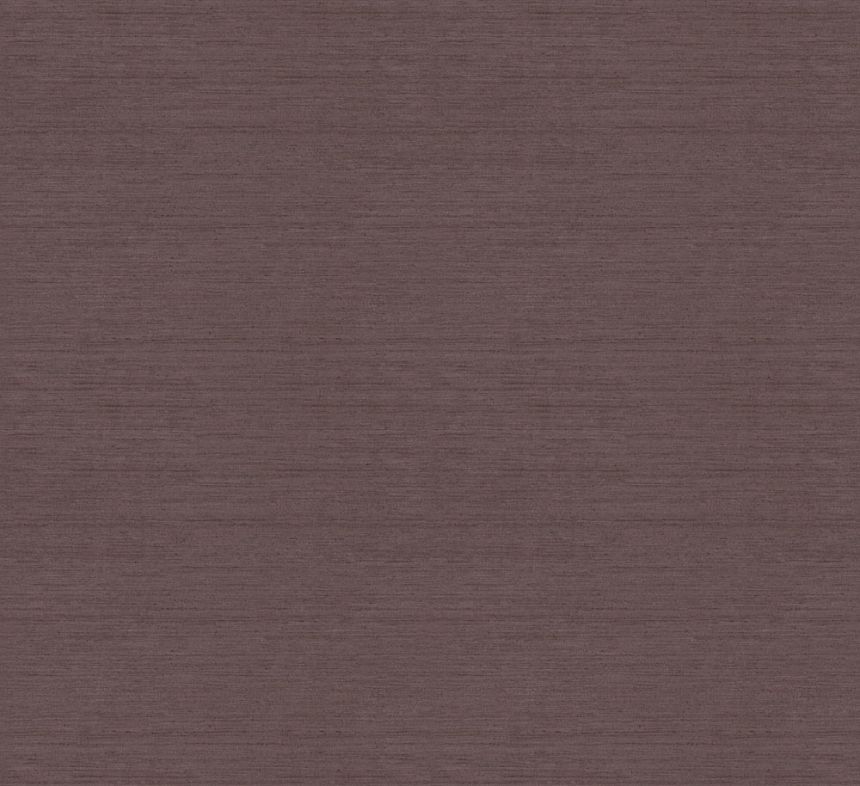 Vliesová tapeta s pruhy, tmavě hnědá, hnědá, imitace látky, RIC002, Serica, Masureel