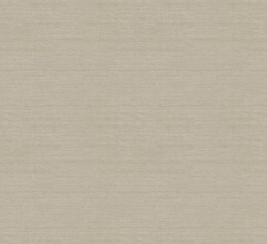 Vliesová tapeta s pruhy, světle hnědá, okrová, imitace látky, RIC006, Serica, Masureel