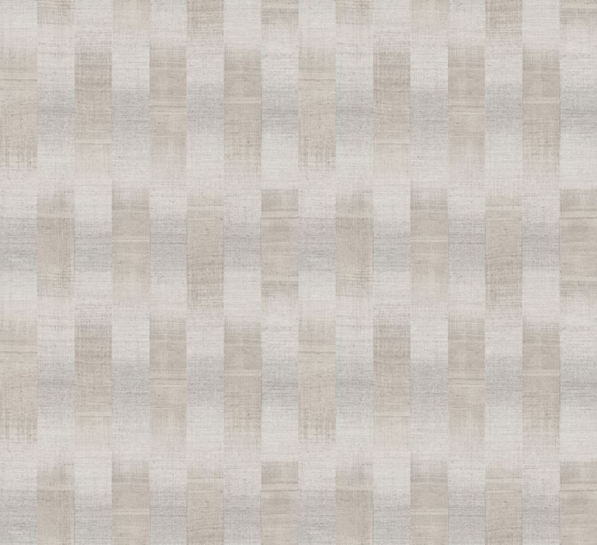 Vliesová tapeta s pruhy, šedá, béžová, imitace látky, RIC101, Serica, Masureel